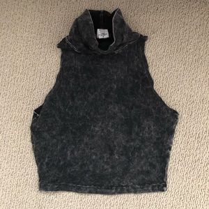 💖2 for $20! 💖! Acid wash cropped turtle neck top